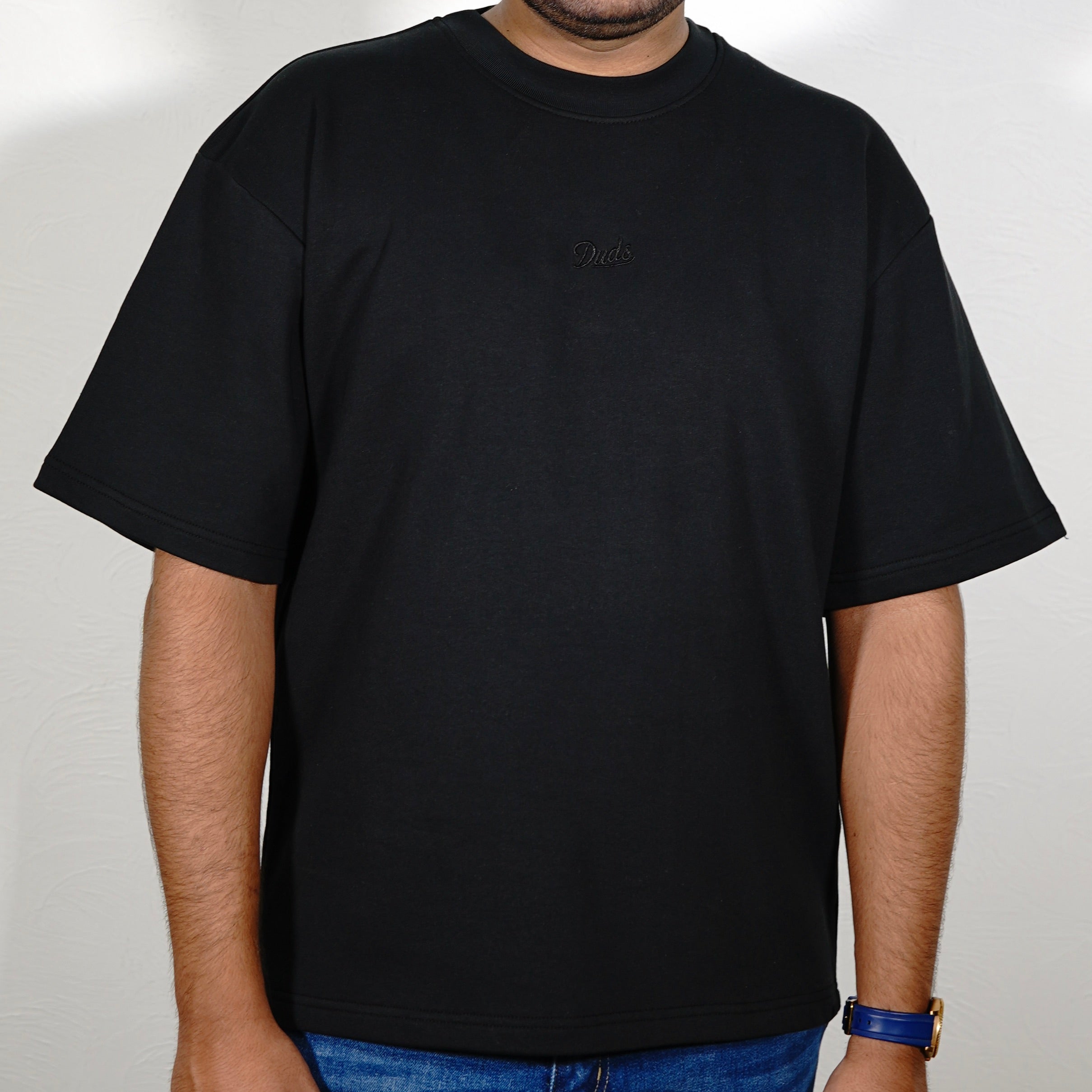 BASIC HEAVYWEIGHT T-SHIRT-Black
