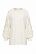 FLORAL EMBROIDED SHIRT