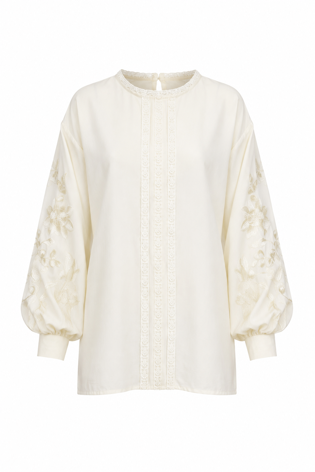 FLORAL EMBROIDED SHIRT
