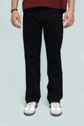 NOIR STRAIGHT FIT JEANS