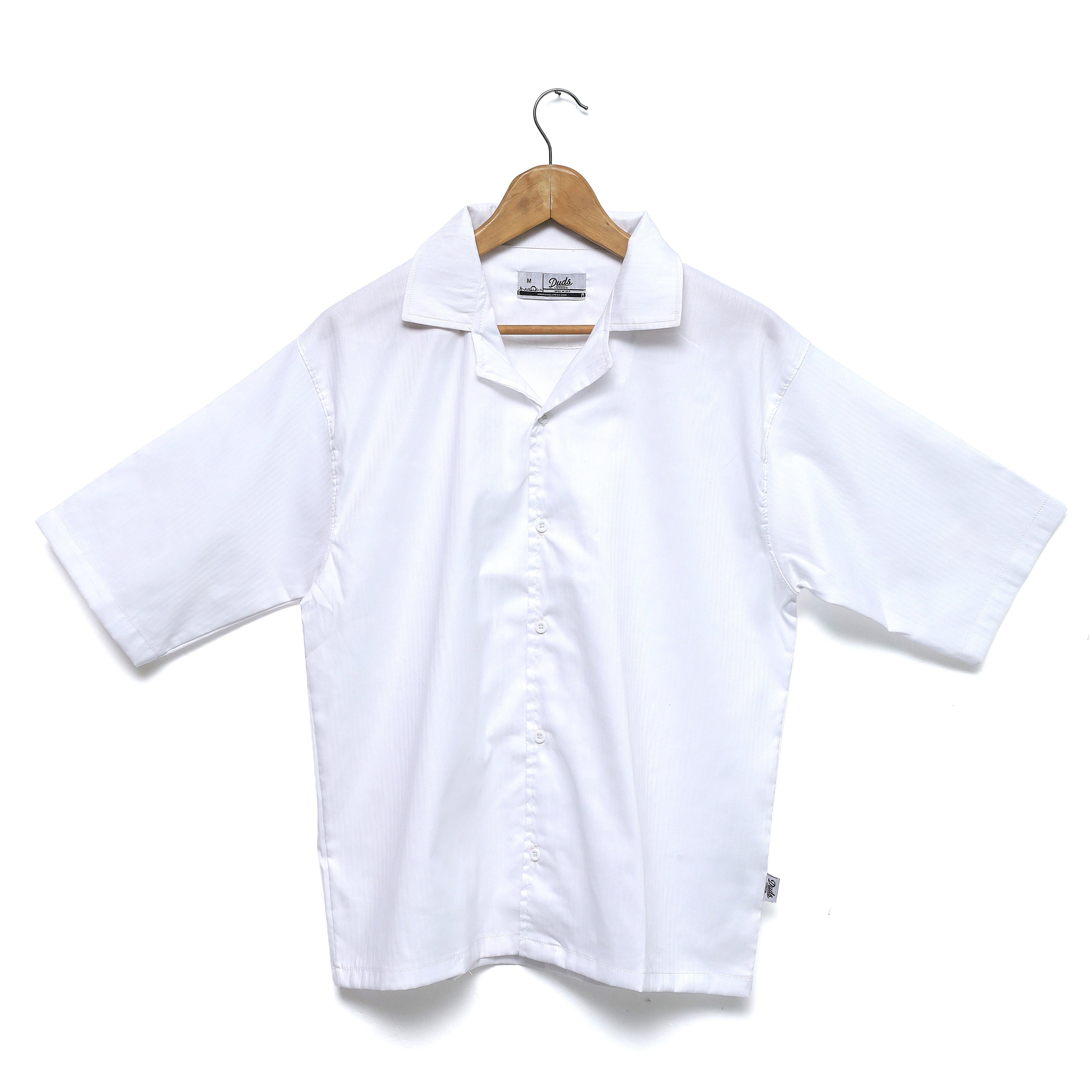 TEXTURED RESORT COLLAR SHIRT