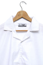 TEXTURED RESORT COLLAR SHIRT