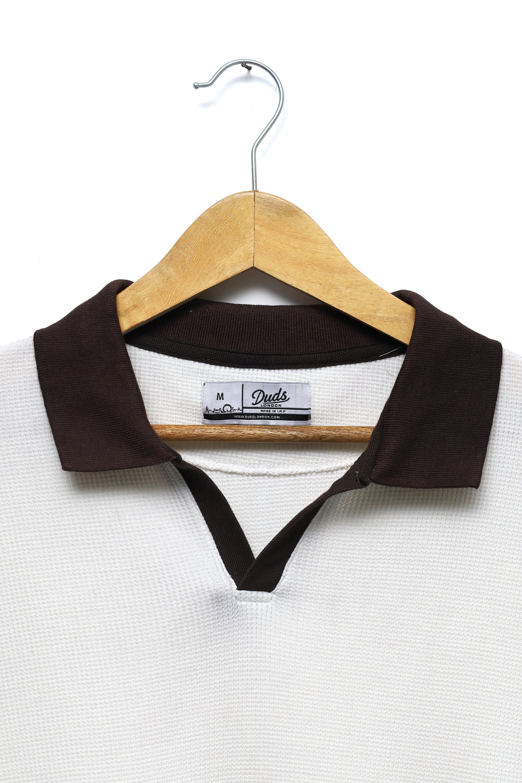 WAFFLE TIPPED POLO