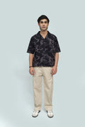CAMO RESORT COLLAR SHIRT
