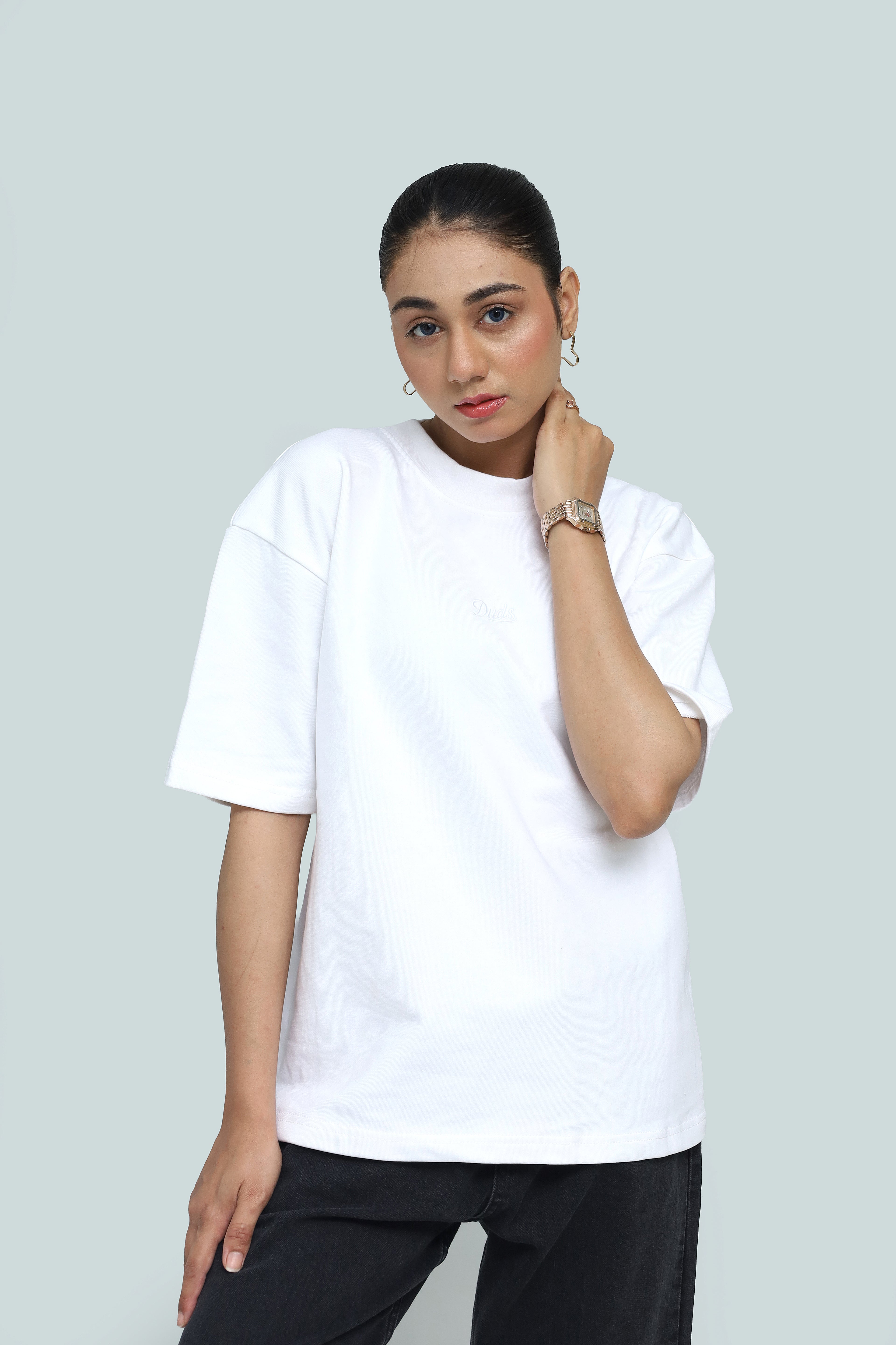 WHITE SLAB T-SHIRT