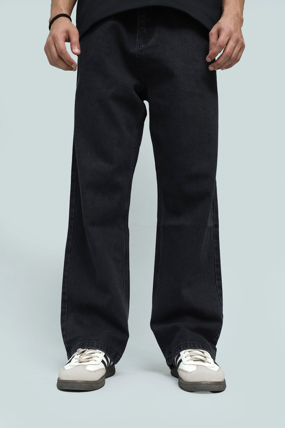 SMOKE BAGGY FIT JEANS