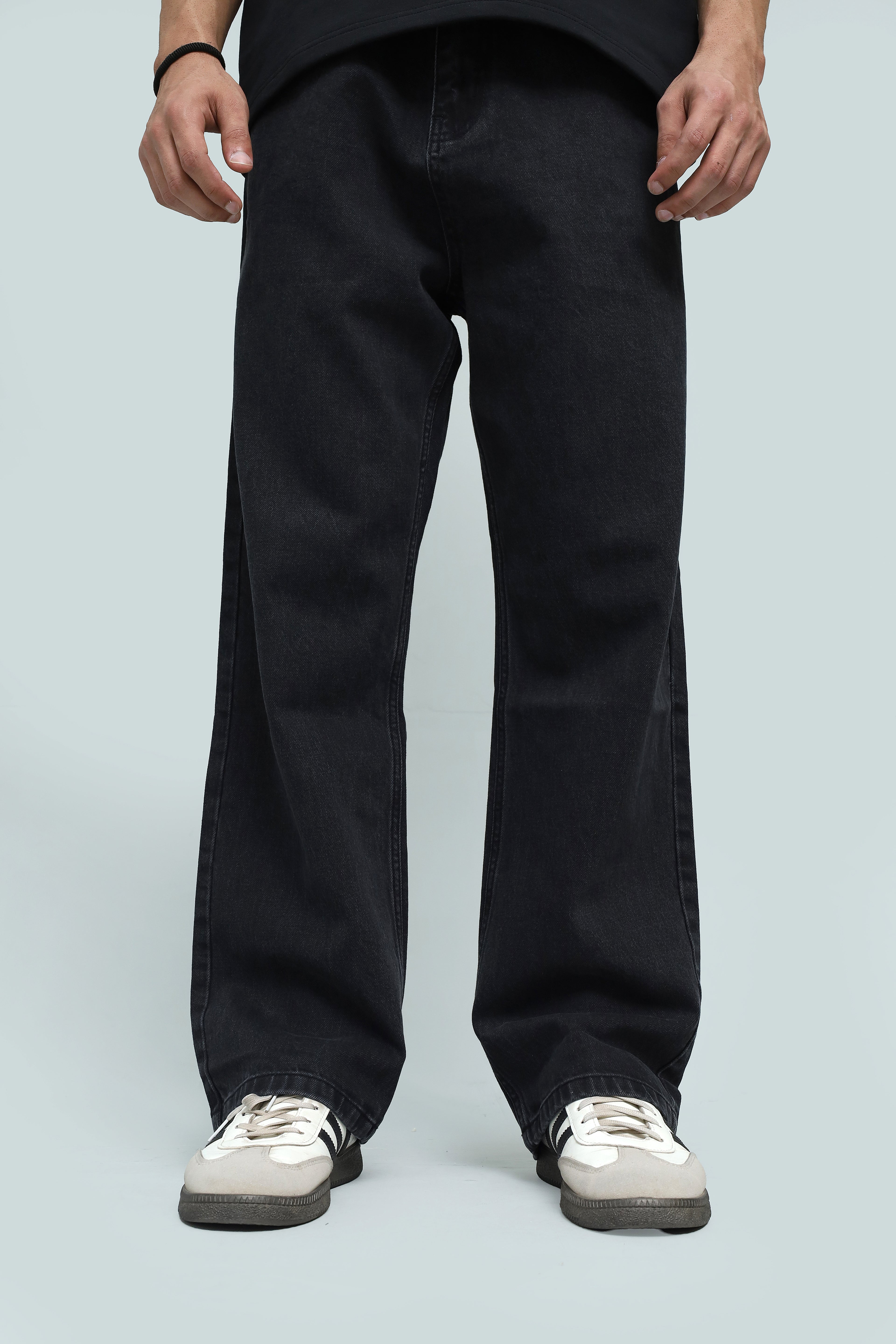 SMOKE BAGGY FIT JEANS