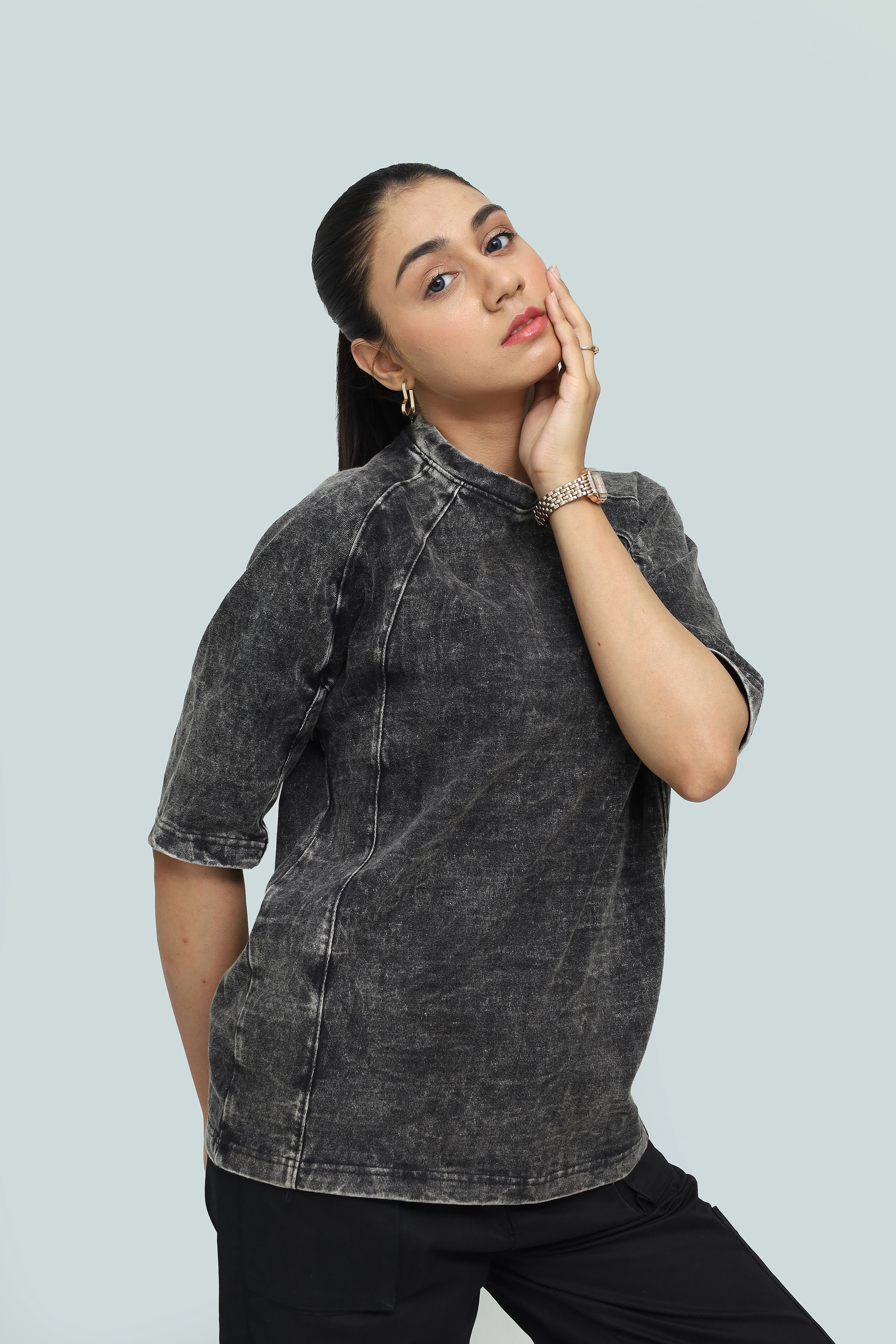 RAGLAN WASHED T-SHIRT