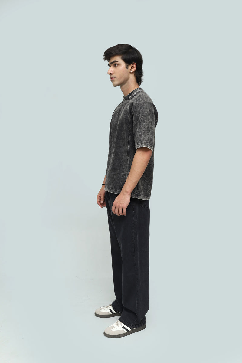 premium acid washed t shirt
