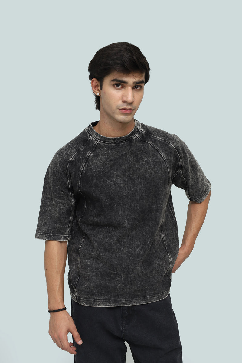RAGLAN WASHED T-SHIRT