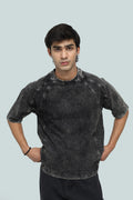 Raglan Washed Tee — relaxed fit, washed cotton, Duds London