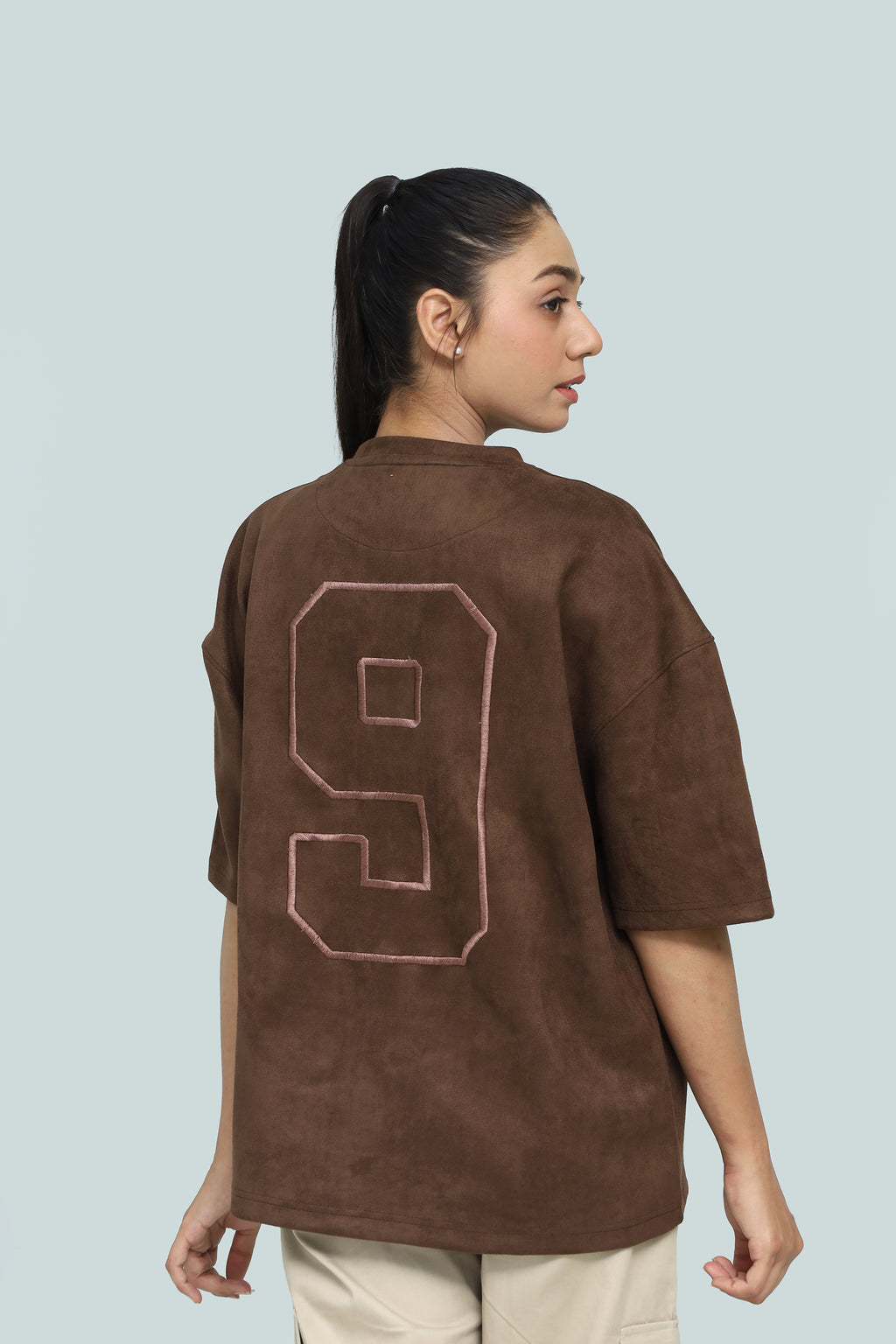 MOCHA ALCANTARA T-SHIRT