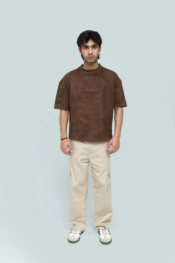 MOCHA ALCANTARA T-SHIRT