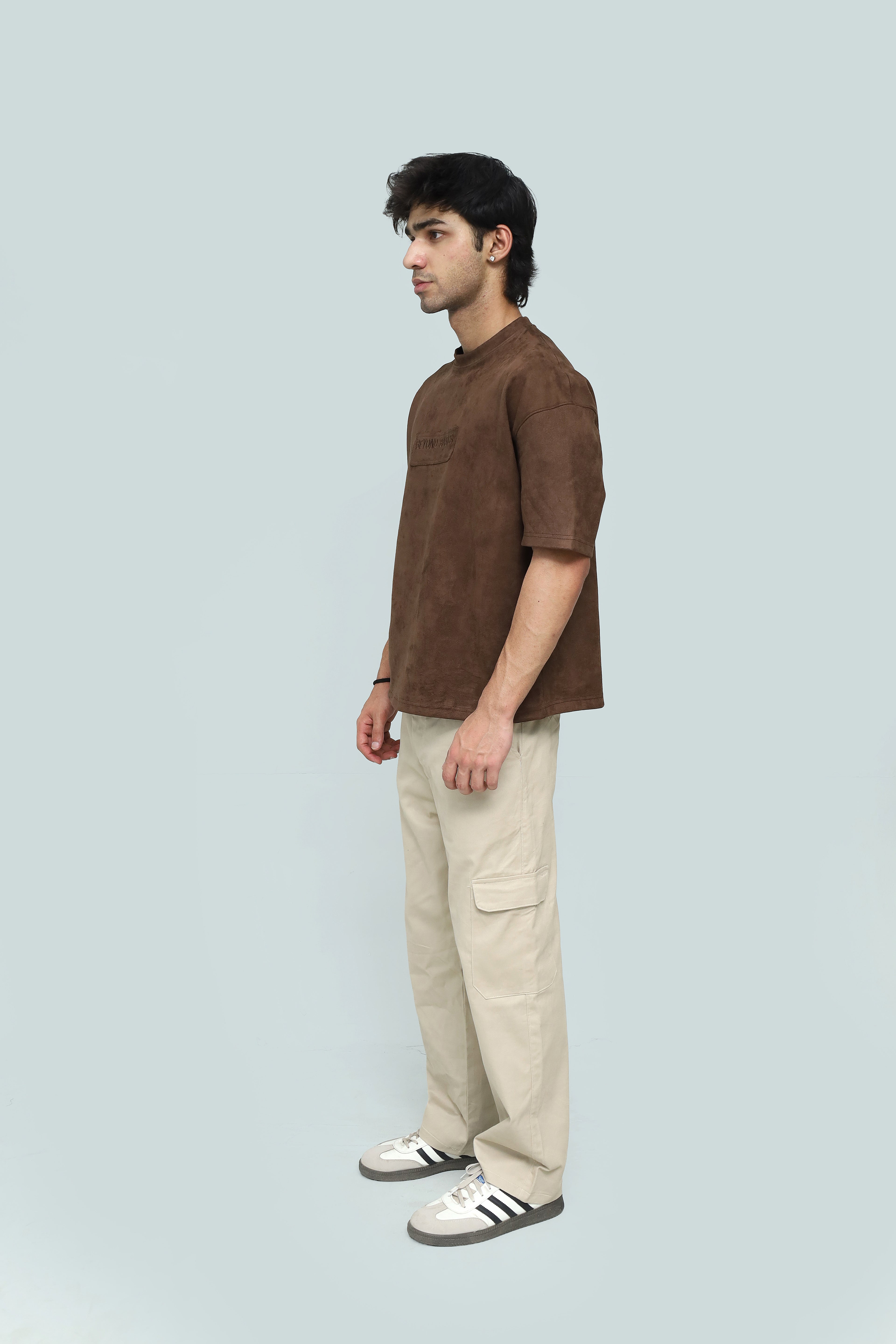 MOCHA ALCANTARA T-SHIRT