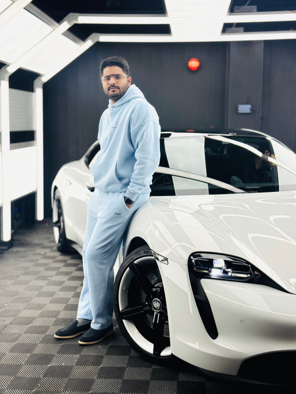 The Foundation Co-ord Set Ice Blue