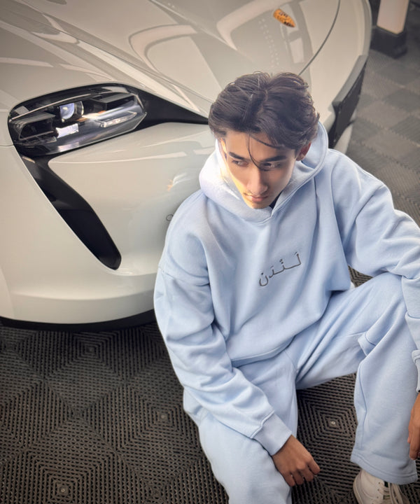 The Foundation Hoodie-ICE BLUE