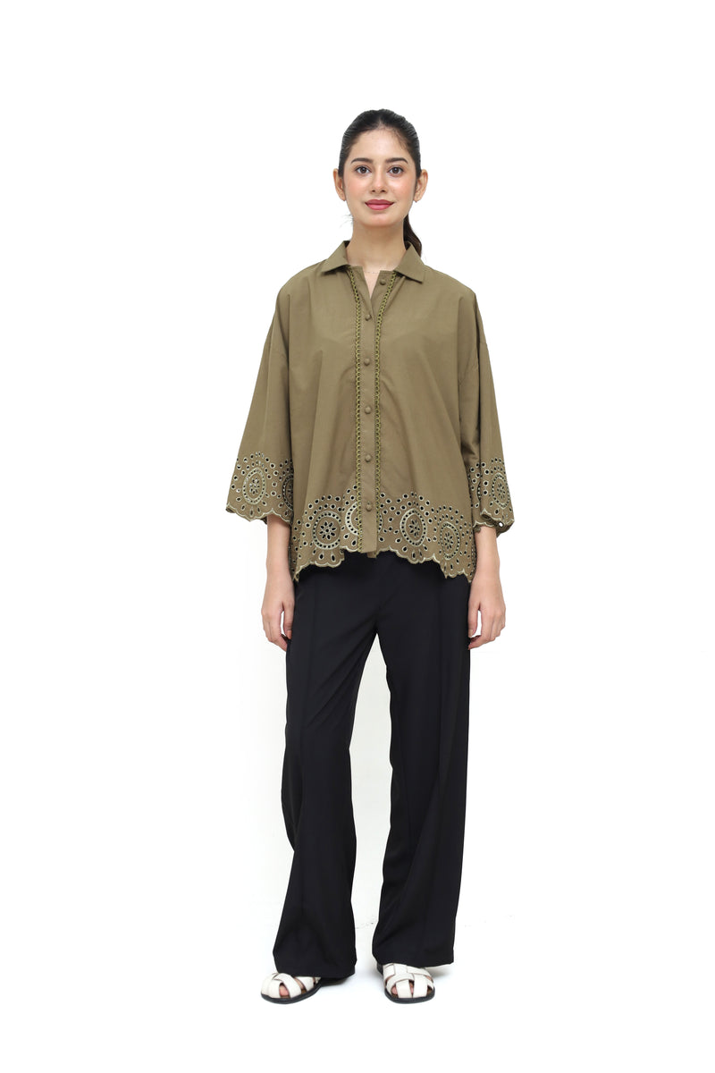 SAGE COURTYARD SHIRT