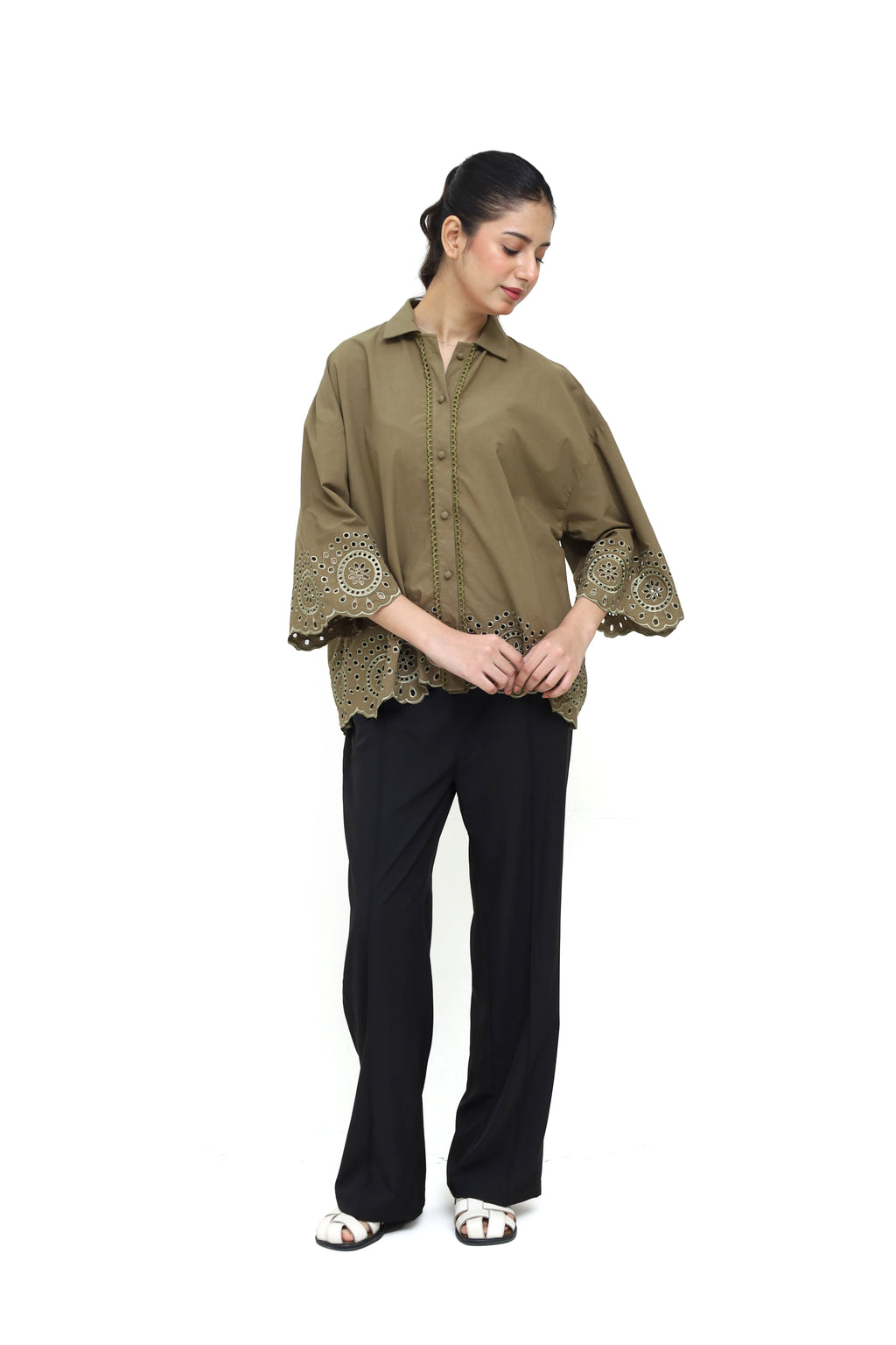SAGE COURTYARD SHIRT