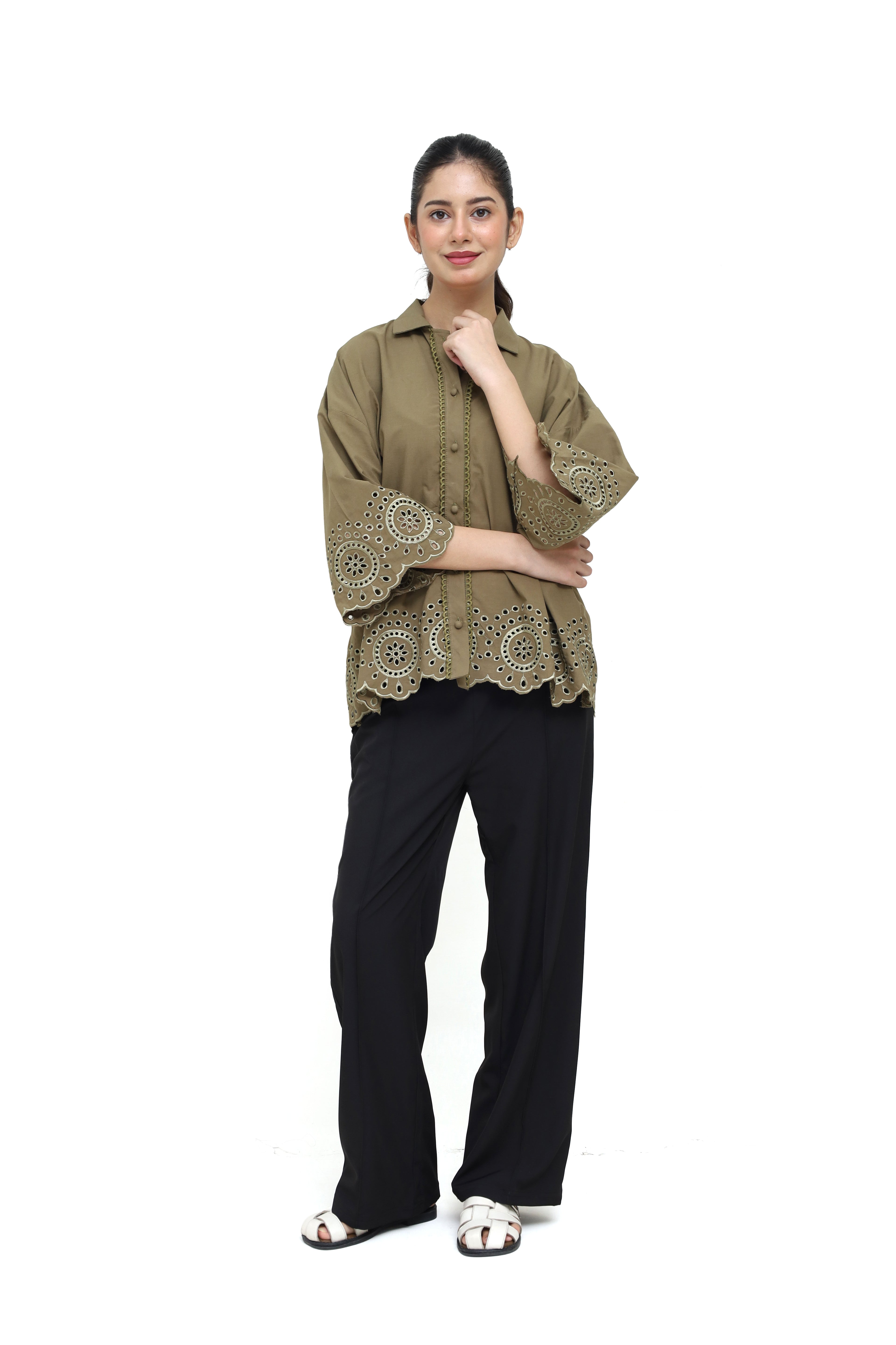 SAGE COURTYARD SHIRT