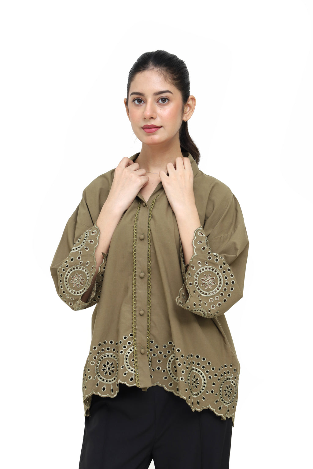 SAGE COURTYARD SHIRT