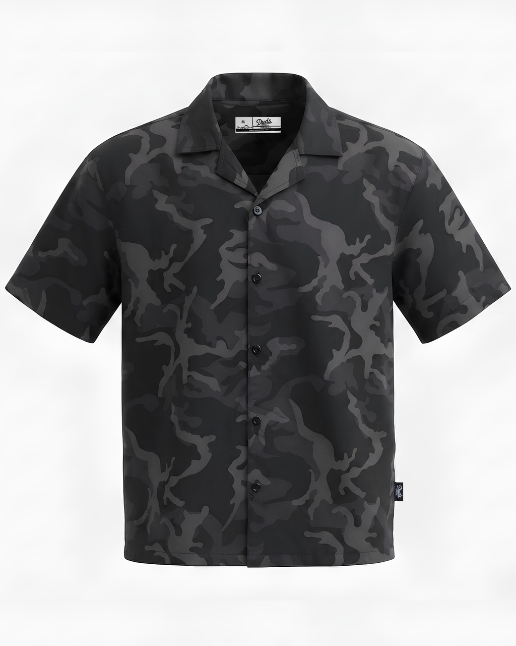 CAMO RESORT COLLAR SHIRT